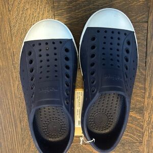 Native Navy Perforated Footwear